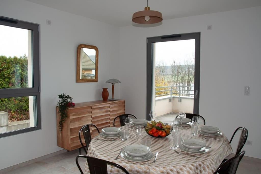 Duplex 6 Personnes, Vue Panoramique Sur Lac マルビュイッソン エクステリア 写真