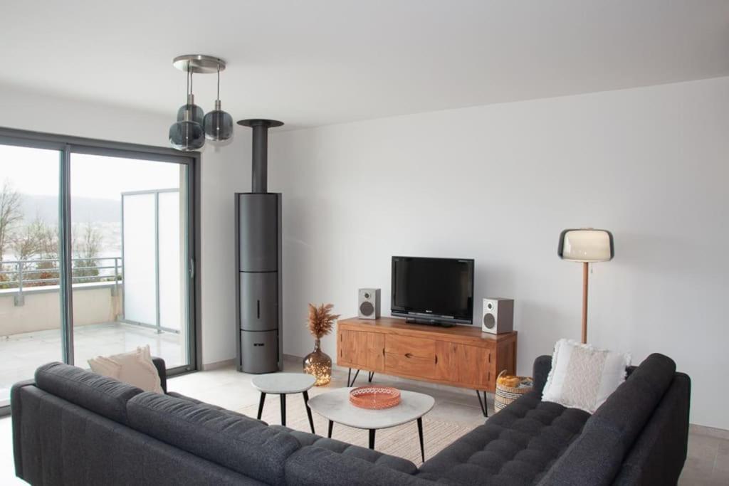 Duplex 6 Personnes, Vue Panoramique Sur Lac マルビュイッソン エクステリア 写真